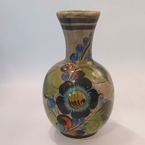 Vintage Handmade Talavera Vase